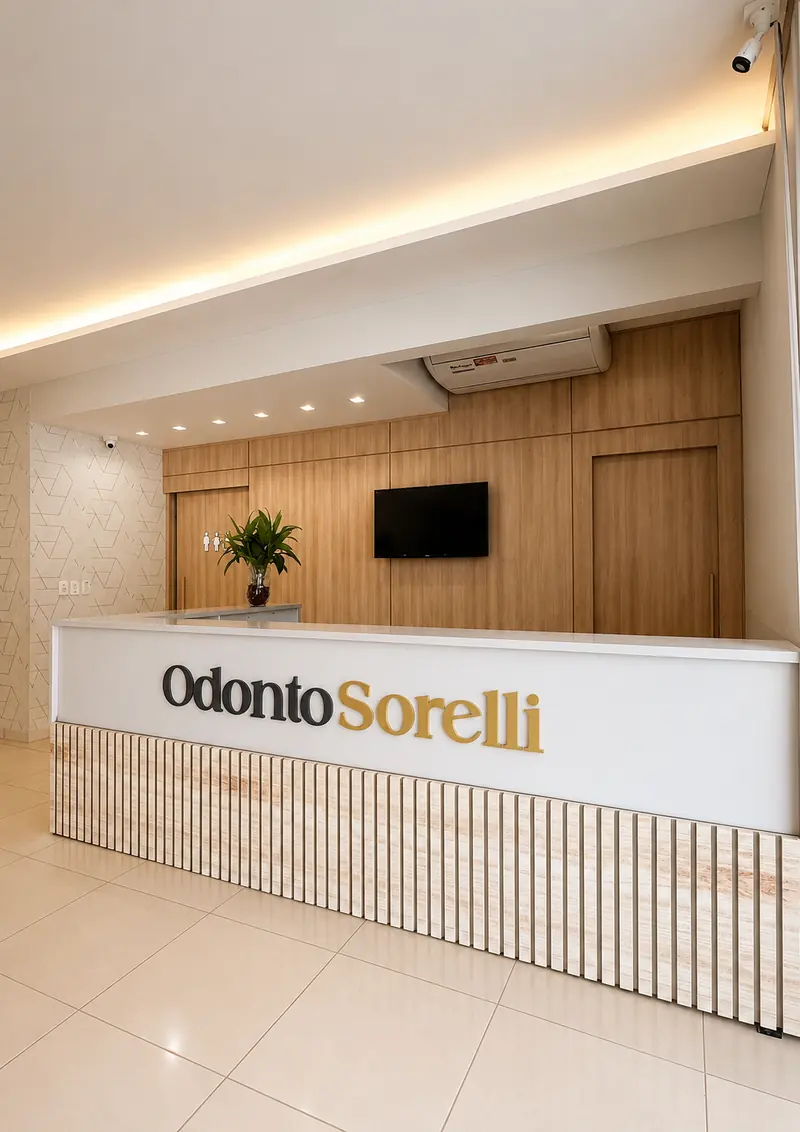 Recepção da Odonto Sorelli